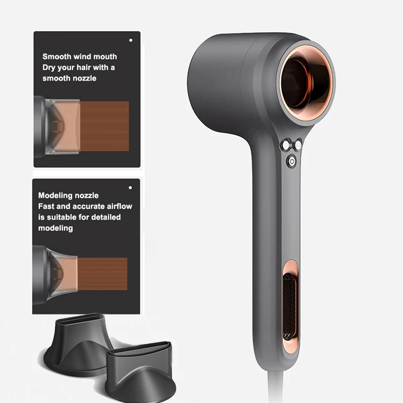 Professional High Speed Hair Dryer Portable Intelligent Leafless Blow Drier Salon Electric Hairdryer 1500W Ionic Hair Dryer
Professional High Speed Hair Dryer Portable Intelligent Leafless Blow Drier Salon Electric Hairdryer 1500W Ionic Hair Dryer