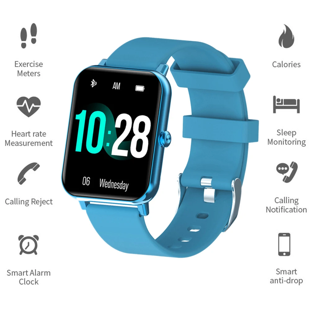 Smart Wristwatches for Men Multiple Motion Modes Pedometer Sleep Monitoring Message Push Calorie Consumption Clock Display Watch
Smart Wristwatches for Men Multiple Motion Modes Pedometer Sleep Monitoring Message Push Calorie Consumption Clock Display Watch