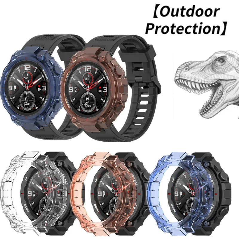 Case Smart watch strap TPU Transparent Screen Protector Case Cover For Xiaomi Huami Smart Watch Silicone Case
Case Smart watch strap TPU Transparent Screen Protector Case Cover For Xiaomi Huami Smart Watch Silicone Case