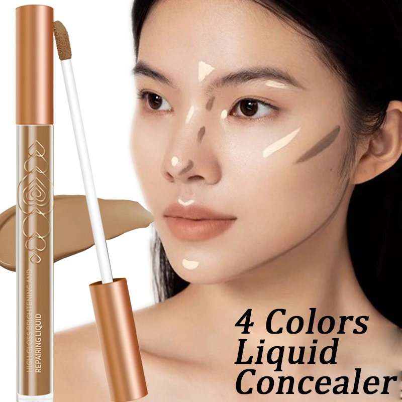 4 Colors Liquid Concealer High Covering Moisturizing Oil Control Foundation Bronzer & Highlighter Cover Dark Circles Acne Makeup
4 Colors Liquid Concealer High Covering Moisturizing Oil Control Foundation Bronzer & Highlighter Cover Dark Circles Acne Makeup