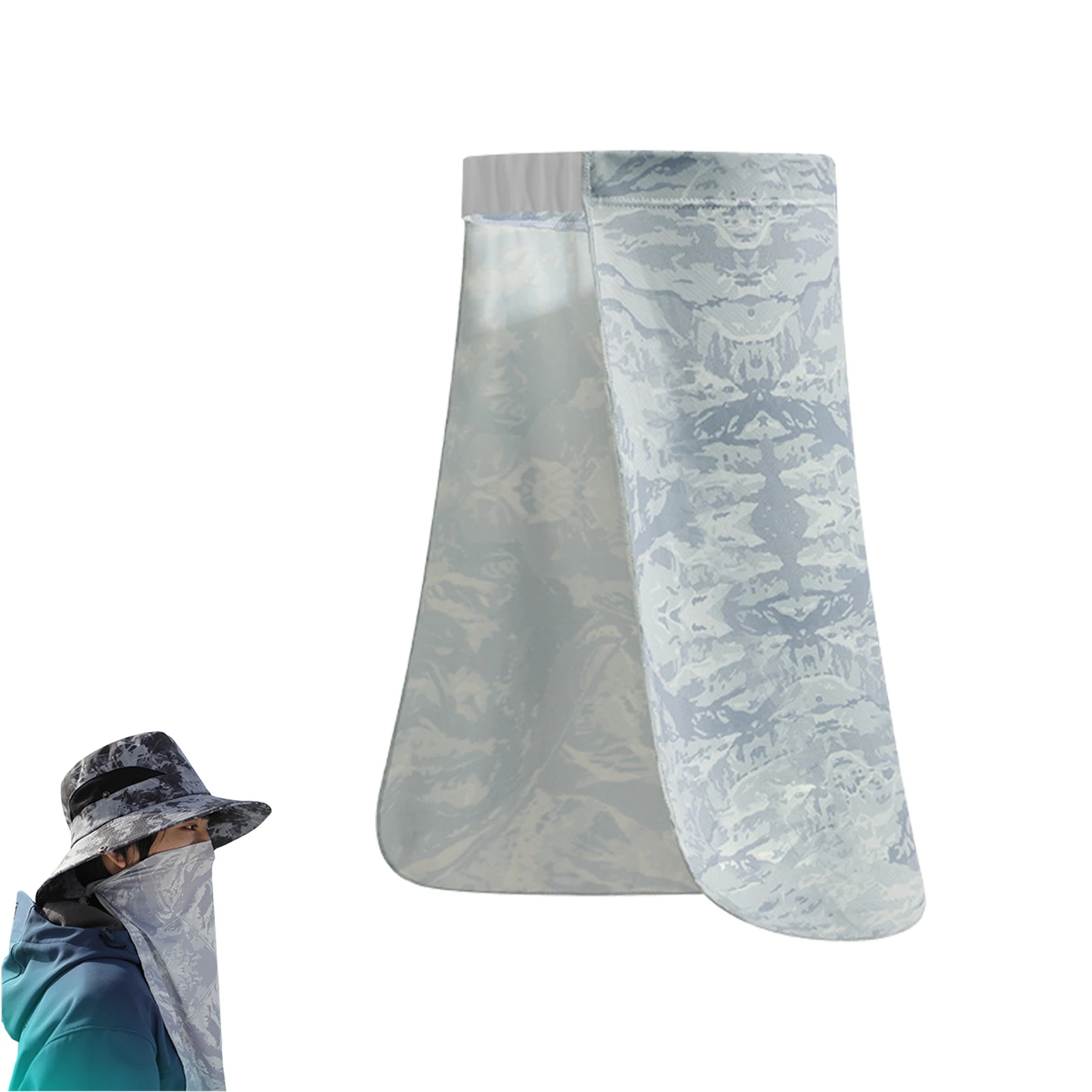 UV Sun Protection Neck Drape Adjustable Multifunctional 2 In 1 Face Covering Hat Drape For Fishing Hiking Hunting Boating 
UV Sun Protection Neck Drape Adjustable Multifunctional 2 In 1 Face Covering Hat Drape For Fishing Hiking Hunting Boating