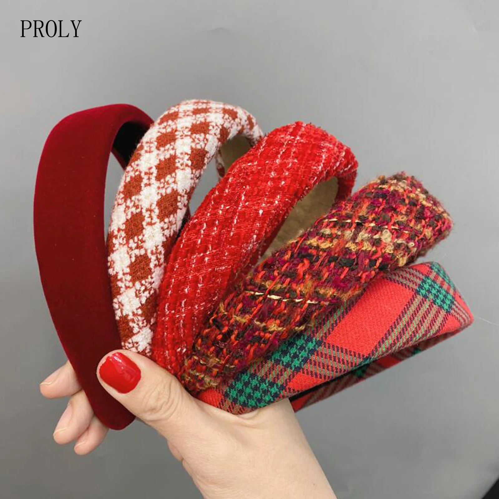 PROLY New Fashion Women Headband Warm Festive Hairband Plush Plaid Turban Party Girls Headwear Hair Accessories Wholesale
PROLY New Fashion Women Headband Warm Festive Hairband Plush Plaid Turban Party Girls Headwear Hair Accessories Wholesale