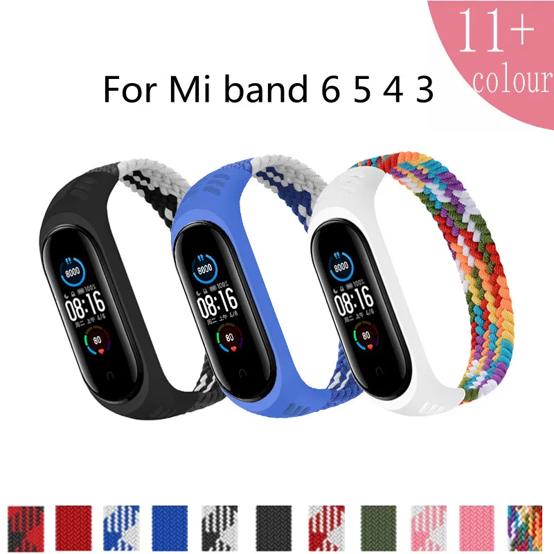 Ремешок для часов Correa Xiaomi Mi Band 3 4 5 6, нейлоновая оплетка, Соло-петля, силиконовый браслет, аксессуары, стильный браслет
Ремешок для часов Correa Xiaomi Mi Band 3 4 5 6, нейлоновая оплетка, Соло-петля, силиконовый браслет, аксессуары, стильный браслет