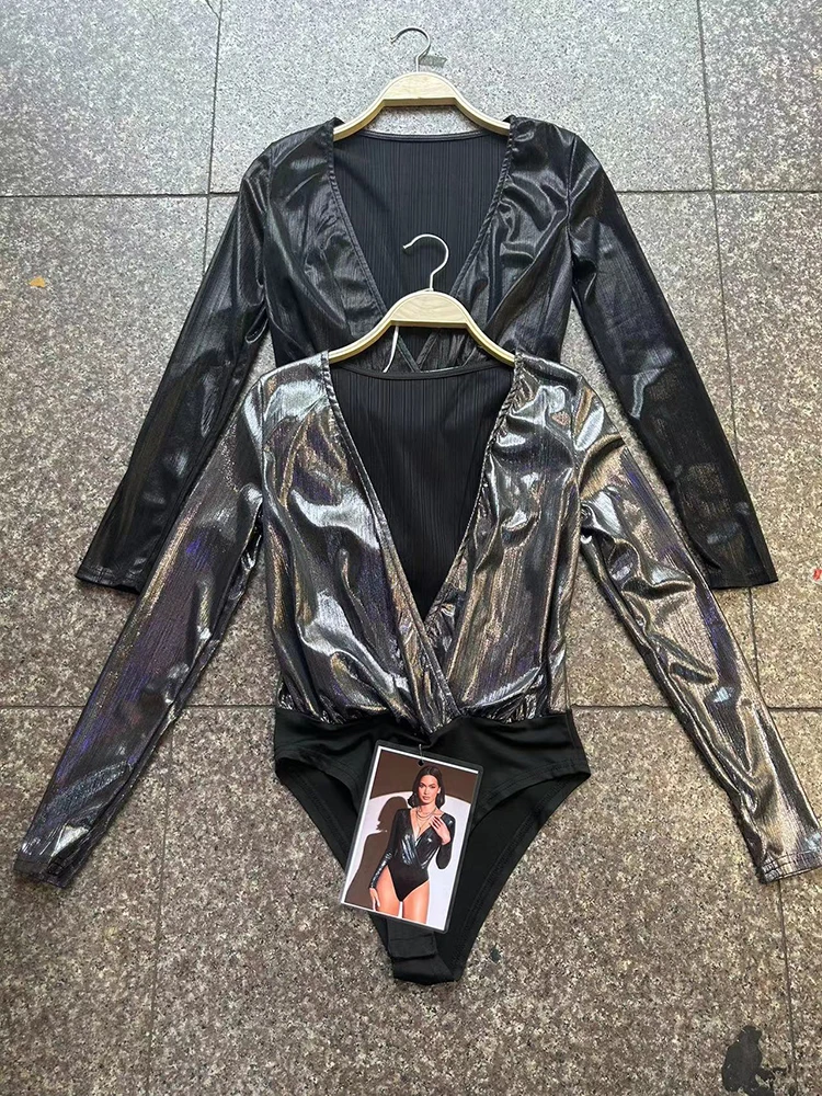 2023 spring summer women's new jumpsuit summer y2k clothes hot sexy V-neck long-sleeved patchwork jumpsuit 24H shipping Dress
2023 spring summer women's new jumpsuit summer y2k clothes hot sexy V-neck long-sleeved patchwork jumpsuit 24H shipping Dress