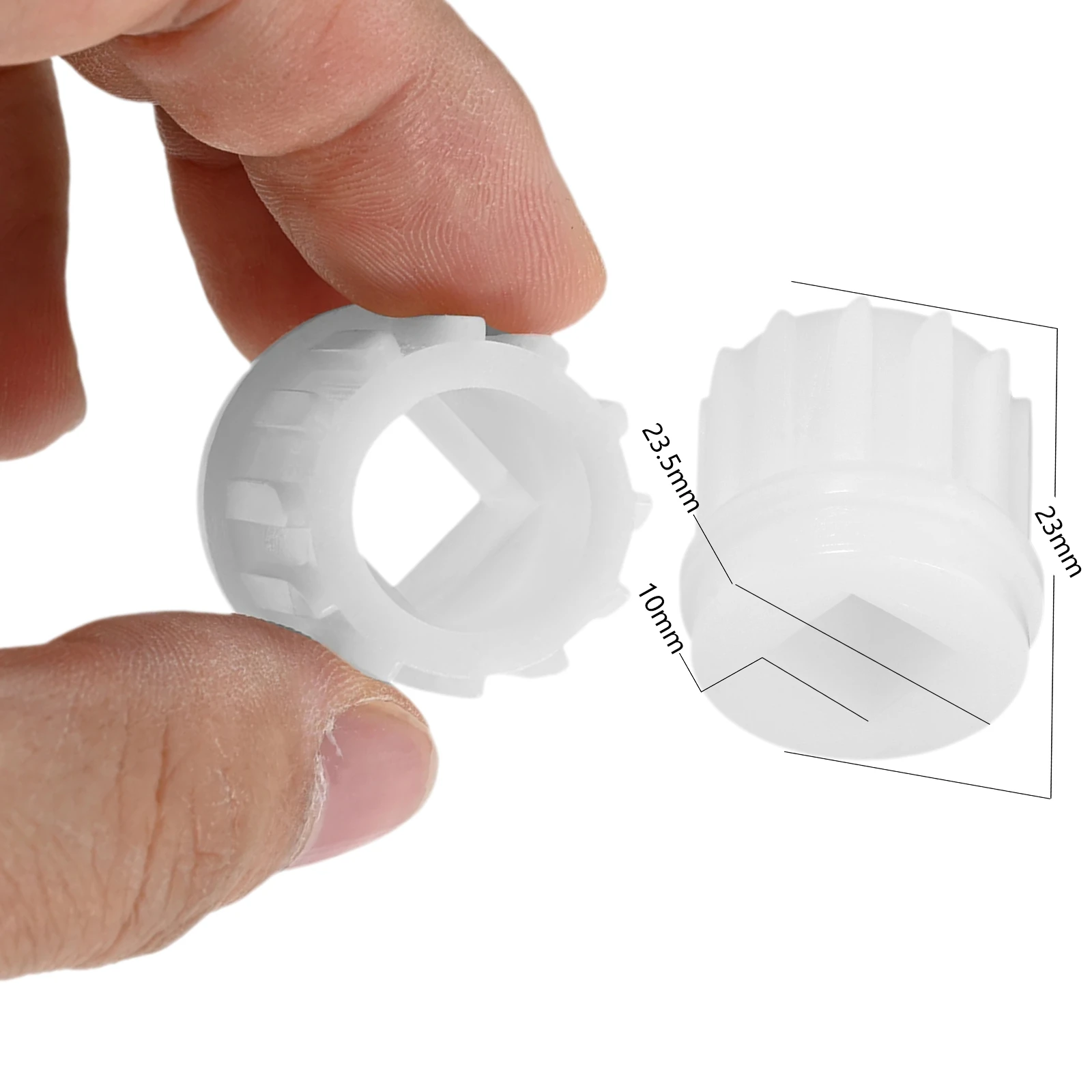 2 пары пластиковых шестерен для мясорубки Bork Vitek Scarlett Kambrook
2 пары пластиковых шестерен для мясорубки Bork Vitek Scarlett Kambrook