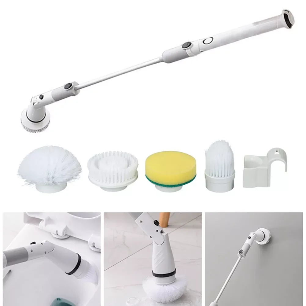 NEW2023 Cleaning Turbo Scrub Brush Waterproof Cleaner Charging Rotating Scrubber Cleaning Brush Bathroom Cleaning Tools Set
NEW2023 Cleaning Turbo Scrub Brush Waterproof Cleaner Charging Rotating Scrubber Cleaning Brush Bathroom Cleaning Tools Set