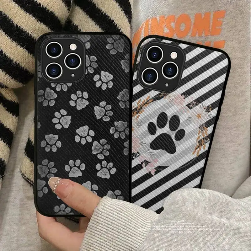 Best Friends Dog Paw Phone Case Hard Leather Case for iPhone 11 12 13 Mini Pro Max 8 7 Plus SE 2020 X XR XS Coque
Best Friends Dog Paw Phone Case Hard Leather Case for iPhone 11 12 13 Mini Pro Max 8 7 Plus SE 2020 X XR XS Coque