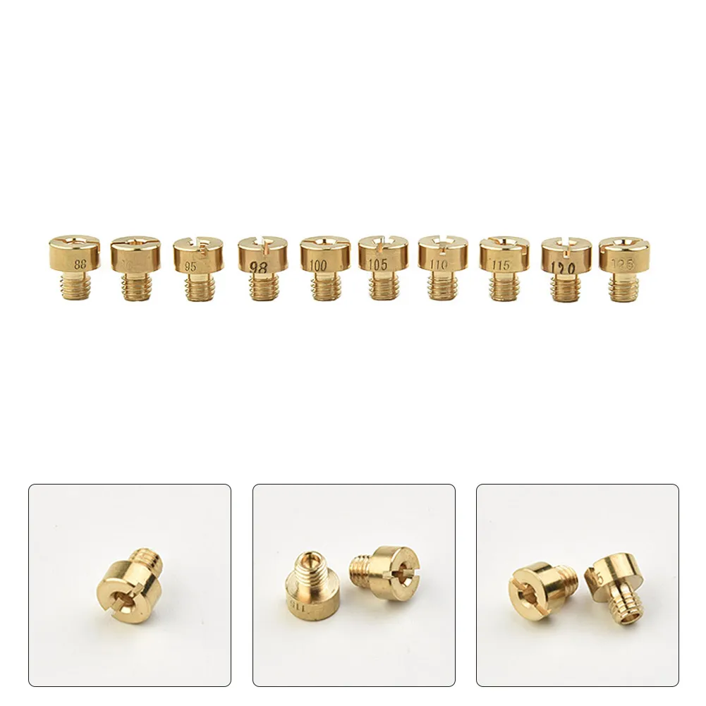 10pcs Main Jets For Mikuni Carburetor VM22 VM24 VM26 125cc 150cc 200cc 250cc Fits 125-200cc Engine Ready Stock
10pcs Main Jets For Mikuni Carburetor VM22 VM24 VM26 125cc 150cc 200cc 250cc Fits 125-200cc Engine Ready Stock