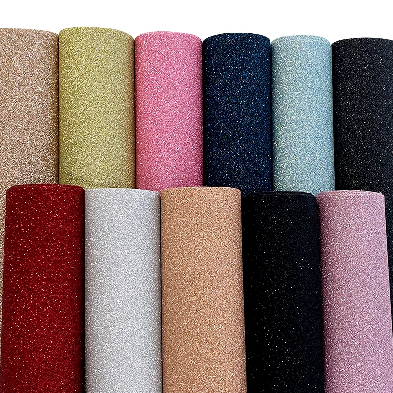 Solid Colors Shiny Fine Glitter Faux Leather Sheet Elastic Backing for Shoes/Hair Bows/Bags/DIY Accessories/Clothing 30*135CM
Solid Colors Shiny Fine Glitter Faux Leather Sheet Elastic Backing for Shoes/Hair Bows/Bags/DIY Accessories/Clothing 30*135CM