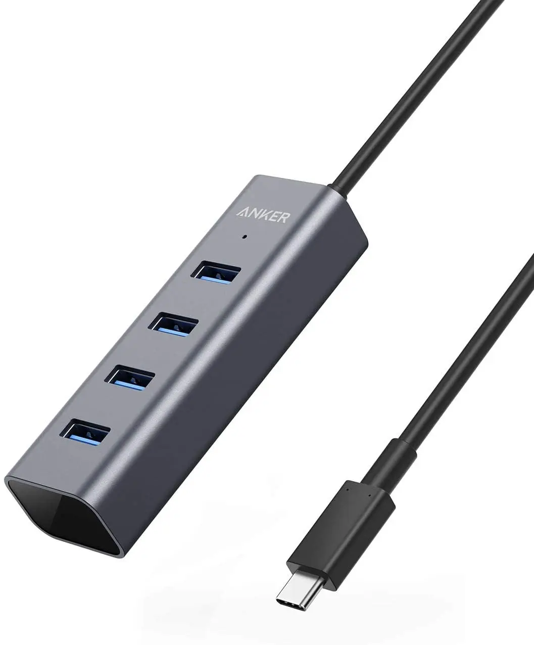 Anker USB C Hub, Aluminum USB C Adapter with 4 USB 3.0 Ports, for MacBook Pro 2018/2017, ChromeBook, XPS, Galaxy S9/S8, and More
Anker USB C Hub, Aluminum USB C Adapter with 4 USB 3.0 Ports, for MacBook Pro 2018/2017, ChromeBook, XPS, Galaxy S9/S8, and More