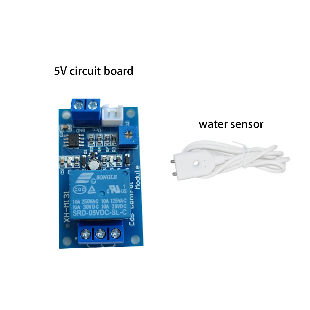 5V /12V Water Leakage Sensor Relay Module for Water Leaking Overflow Detector with Cable for Home Security Free Shipping
5V /12V Water Leakage Sensor Relay Module for Water Leaking Overflow Detector with Cable for Home Security Free Shipping