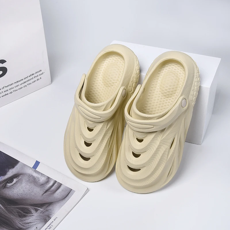Couple model fashion outdoor coconut shoes ladies two wear sandals men outdoor comfortable non-slip water shoes beach slippers
Couple model fashion outdoor coconut shoes ladies two wear sandals men outdoor comfortable non-slip water shoes beach slippers