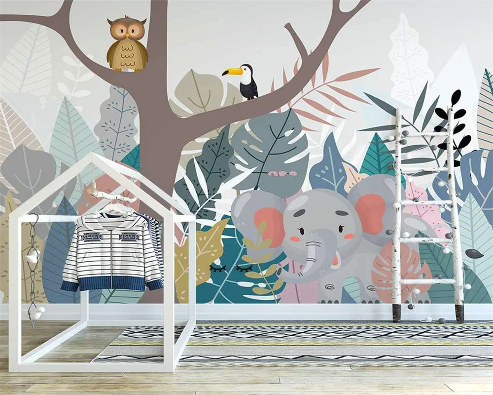 beibehang papel de parede wallpapers Custom Modern Nordic Hand Painted Tropical Animals Kids Room Background Wallpaper
beibehang papel de parede wallpapers Custom Modern Nordic Hand Painted Tropical Animals Kids Room Background Wallpaper