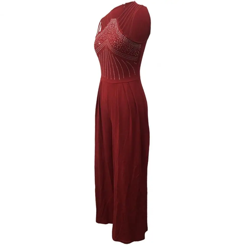 Комбинезон женский с широкими штанинами, элегантный однотонный вечерний на молнии сзади, с V-образным вырезом, без рукавов, с завышенной талией, украшенный широкими штанинами, для выпускного вечера
Комбинезон женский с широкими штанинами, элегантный однотонный вечерний на молнии сзади, с V-образным вырезом, без рукавов, с завышенной талией, украшенный широкими штанинами, для выпускного вечера