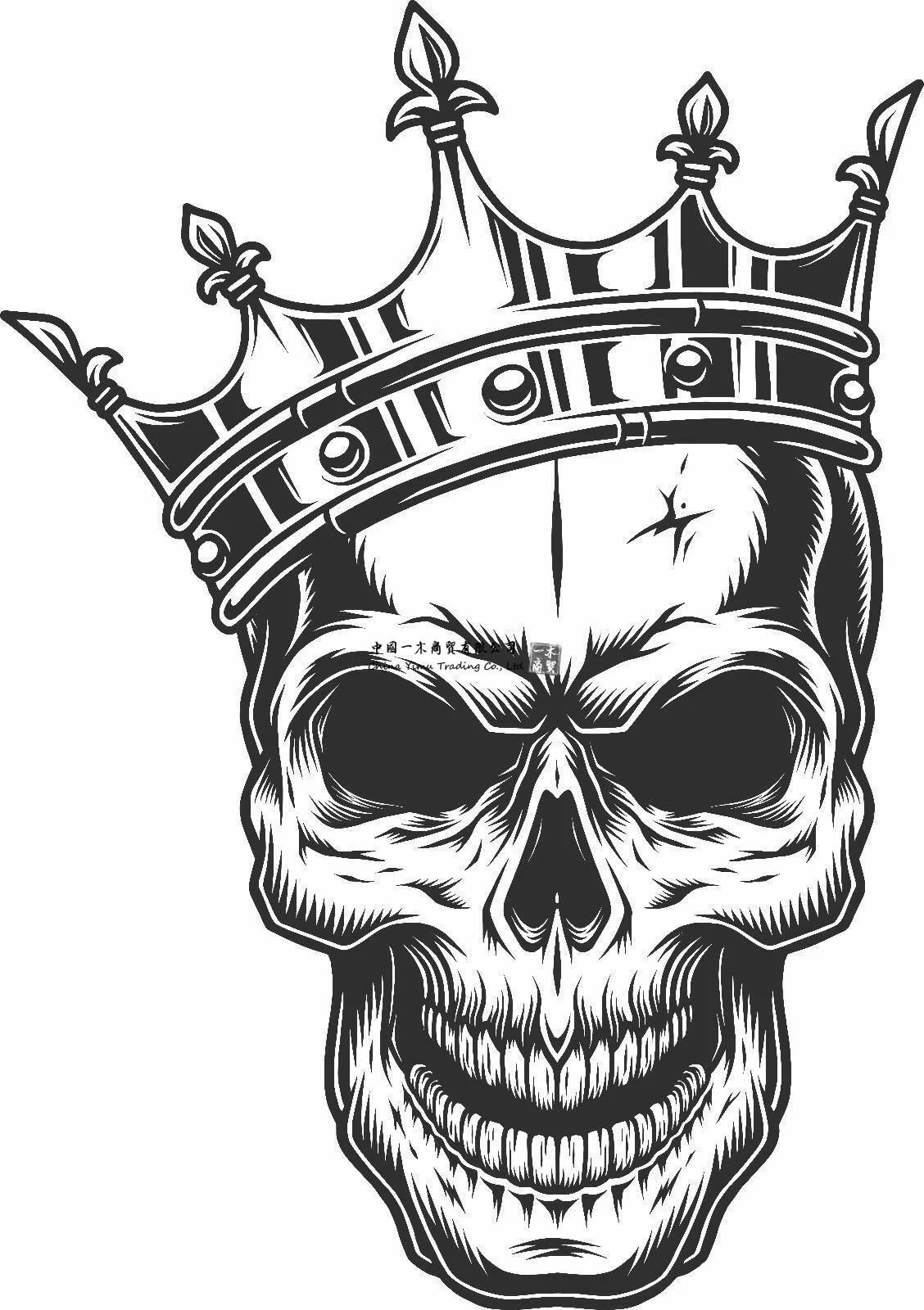 Crown Skull Decal Sticker Truck Bike Helmet Vehicle Window Wall Bumper Motorcycle 
Crown Skull Decal Sticker Truck Bike Helmet Vehicle Window Wall Bumper Motorcycle