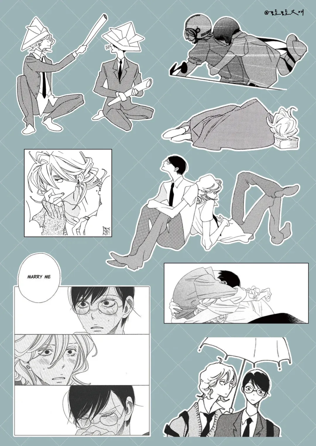 Набор стикеров Doukyusei 10 шт.
Набор стикеров Doukyusei 10 шт.