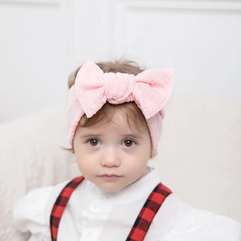 Baby Headbands Solid Color Cable Knit Children Hair Bands Newborns Elastic Hair Accessories Bow Toddler Turban Girls Headwear
Baby Headbands Solid Color Cable Knit Children Hair Bands Newborns Elastic Hair Accessories Bow Toddler Turban Girls Headwear