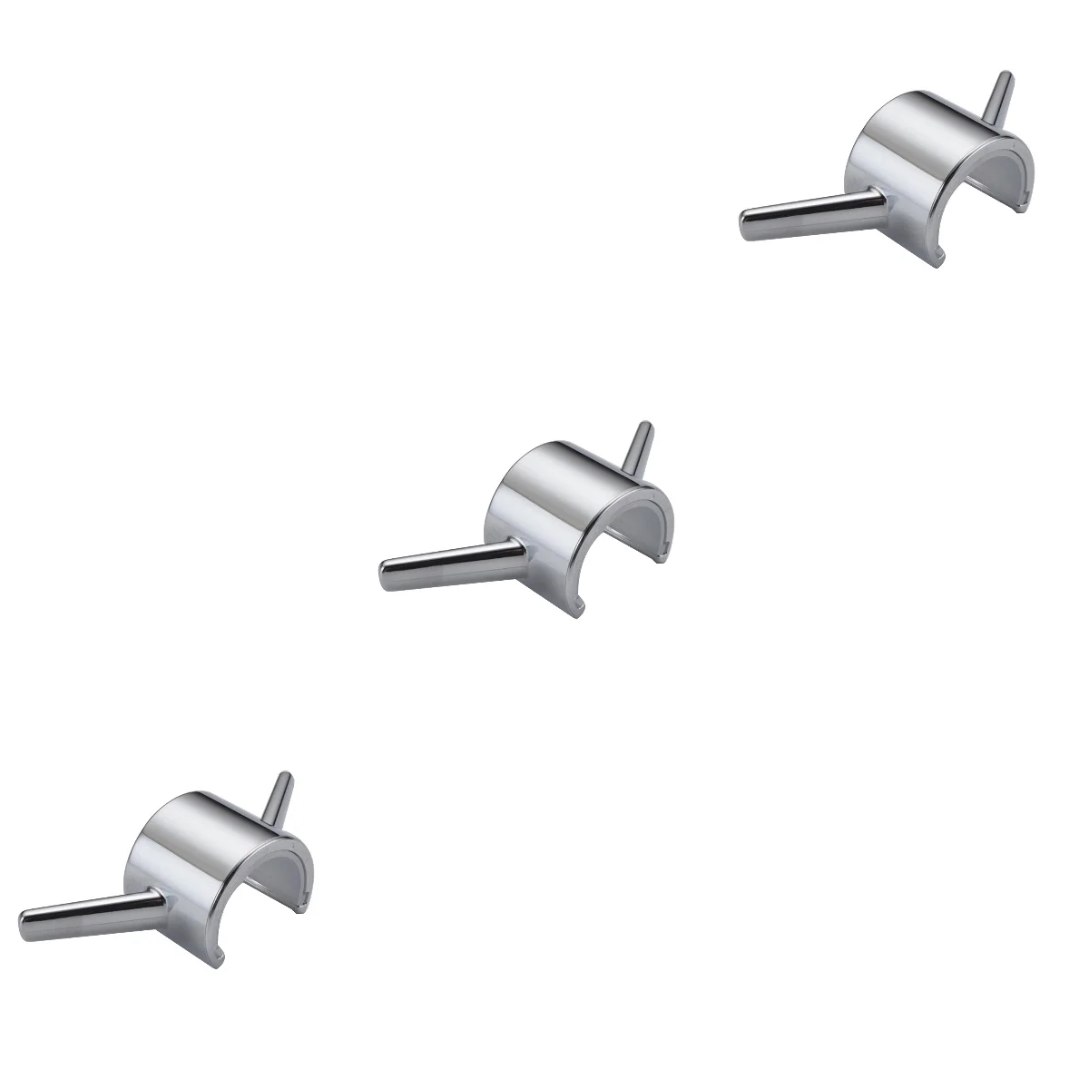3 pcs Shower Pole Hook for Towel Hook Bathrobe Loofah Anti-rust Electroplating Finish Easy to Install
3 pcs Shower Pole Hook for Towel Hook Bathrobe Loofah Anti-rust Electroplating Finish Easy to Install