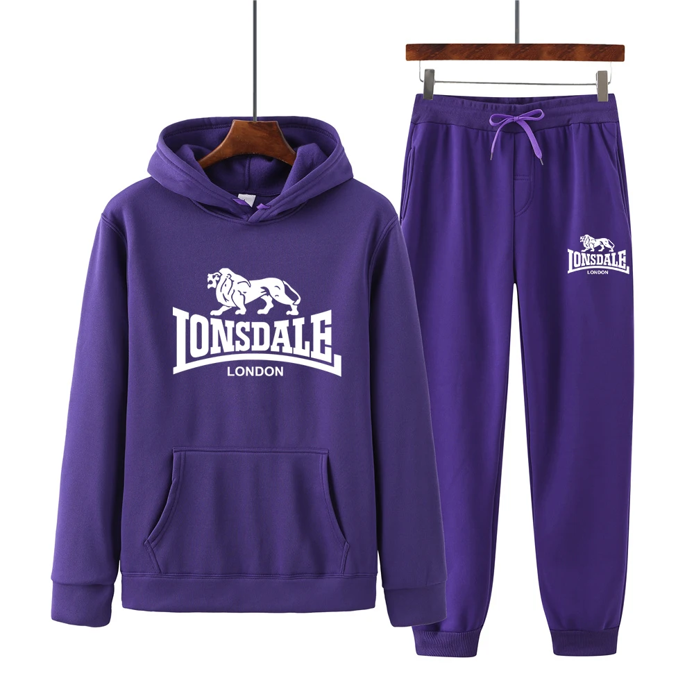 2022 Autumn Winter New LONSDALE Logo Print Men's Two Piece Hooded Candy 14 Color Street Couple Pullover Pullover Two Piece Set
2022 Autumn Winter New LONSDALE Logo Print Men's Two Piece Hooded Candy 14 Color Street Couple Pullover Pullover Two Piece Set