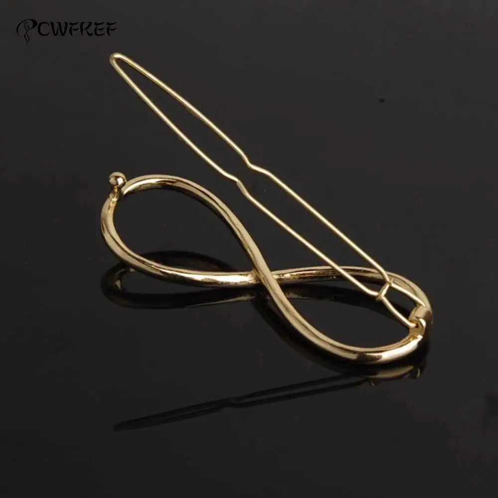 DIY Hair Care Styling Tools Fashion Women Infinity Hair Clips Barrette Hairpin Headband Styling Accessories Silver Gold Color
DIY Hair Care Styling Tools Fashion Women Infinity Hair Clips Barrette Hairpin Headband Styling Accessories Silver Gold Color