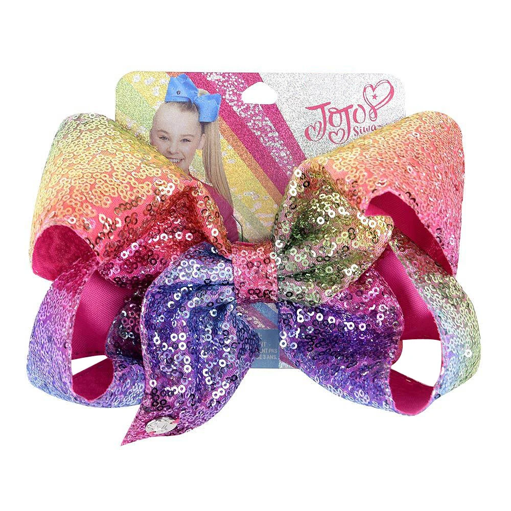 8" Sequin Rainbow JoJo siwa Bow With Hair Clip For Girls Kids Handmade Boutique Knot Jumbo Hair Bow Hairgrips Hair Accessories
8" Sequin Rainbow JoJo siwa Bow With Hair Clip For Girls Kids Handmade Boutique Knot Jumbo Hair Bow Hairgrips Hair Accessories