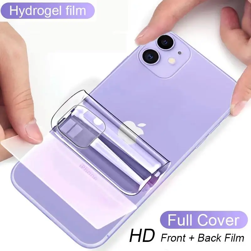 Гидрогелевая пленка для iPhone 7 8 Plus SE 2020 X XS Max XR 11 12 13 Pro Max 12 13 Mini, защита экрана, передняя и задняя пленка, не стекло 
Гидрогелевая пленка для iPhone 7 8 Plus SE 2020 X XS Max XR 11 12 13 Pro Max 12 13 Mini, защита экрана, передняя и задняя пленка, не стекло