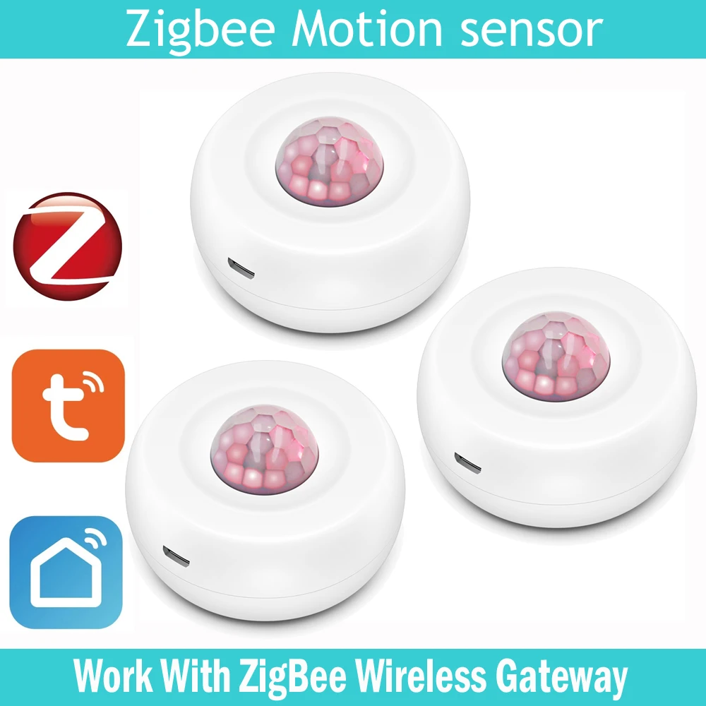 Tuya Smart ZigBee PIR Motion Sensor Wireless Infrared Detector Security Burglar Alarm Sensor Use With Tuya ZigBee Hub
Tuya Smart ZigBee PIR Motion Sensor Wireless Infrared Detector Security Burglar Alarm Sensor Use With Tuya ZigBee Hub
