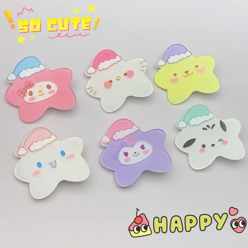 Kawaii Sanrio Anime Hairpin Cute Hello Kitty My Melody Kuromi Small and Exquisite Nightcap Hair Ornaments Girls Christmas Gift
Kawaii Sanrio Anime Hairpin Cute Hello Kitty My Melody Kuromi Small and Exquisite Nightcap Hair Ornaments Girls Christmas Gift