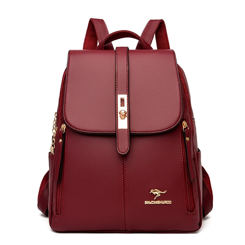 New Women's Leather Shoulder Bag Fashion Shoulder Bag Women's Shoulder Bag Ladies Travel Backpack Girls School bags PU Leather
New Women's Leather Shoulder Bag Fashion Shoulder Bag Women's Shoulder Bag Ladies Travel Backpack Girls School bags PU Leather