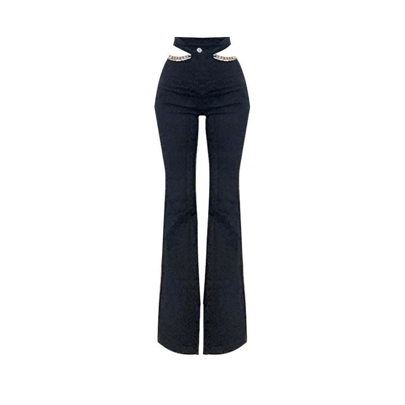 Hollow Chain High Waist Y2K Flare Jeans Aesthetic Retro Cute Denim Sweatpants Streetwear Fashion Harajuku Casual Pant
Hollow Chain High Waist Y2K Flare Jeans Aesthetic Retro Cute Denim Sweatpants Streetwear Fashion Harajuku Casual Pant
