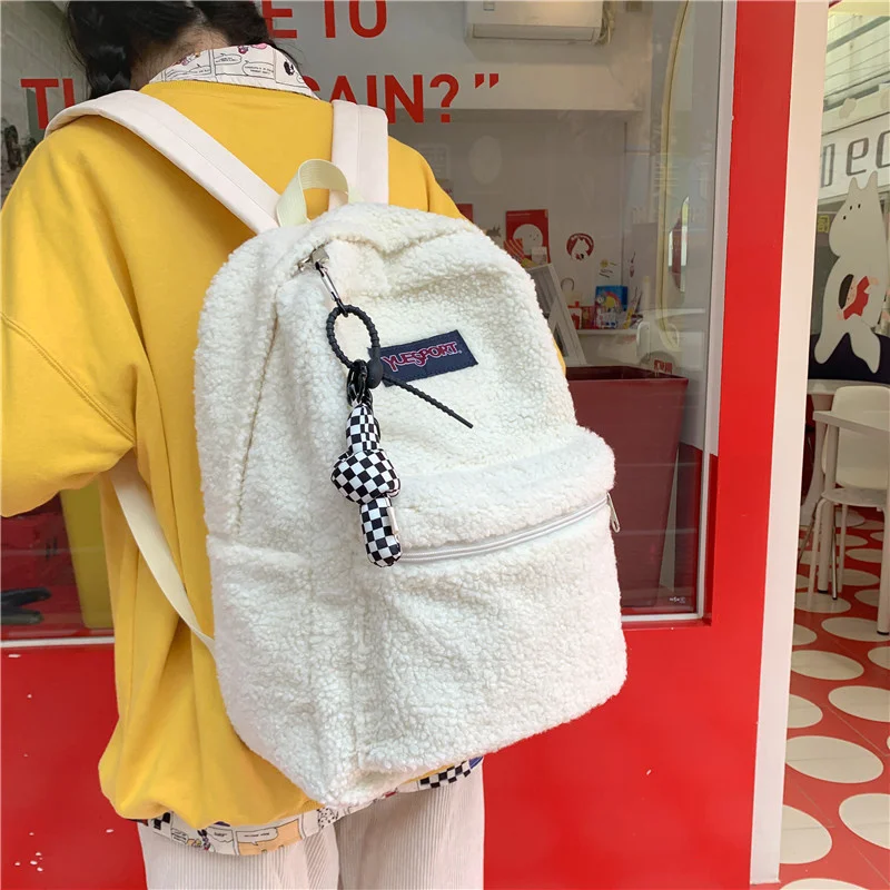 Cute Women Backpack Teenager Girls Korean Style School Bag Student Bookbag Female Solid Travel Bag Kawaii Backbag
Cute Women Backpack Teenager Girls Korean Style School Bag Student Bookbag Female Solid Travel Bag Kawaii Backbag