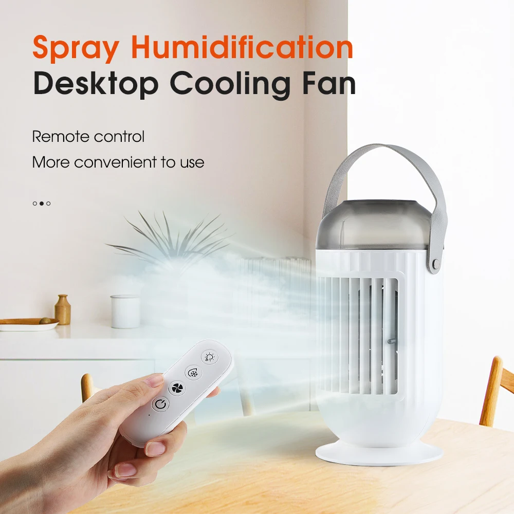 Portable Air Conditioner Mini Ac Air Cooler 400Ml Water Tank Humidifier Remote Control Cordless Air Conditioning With Led Light
Portable Air Conditioner Mini Ac Air Cooler 400Ml Water Tank Humidifier Remote Control Cordless Air Conditioning With Led Light