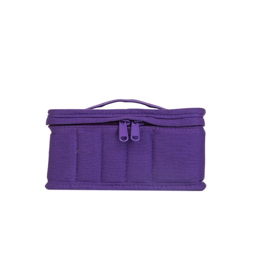 16+1 Grid Carrying Essential Oil Case Nail Polish Portable Collecting with Handle Shockproof Storage Bag Purple
16+1 Grid Carrying Essential Oil Case Nail Polish Portable Collecting with Handle Shockproof Storage Bag Purple