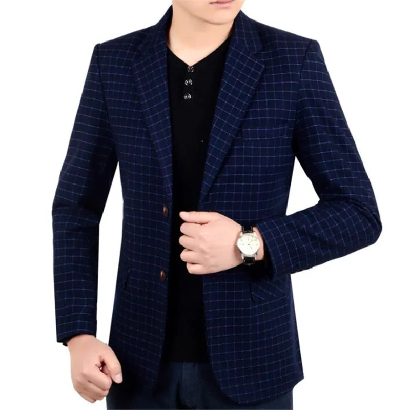 Middle-aged suits men blazer coats spring autumn mens jacket masculino slim fit casaco jaqueta masculina b305
Middle-aged suits men blazer coats spring autumn mens jacket masculino slim fit casaco jaqueta masculina b305