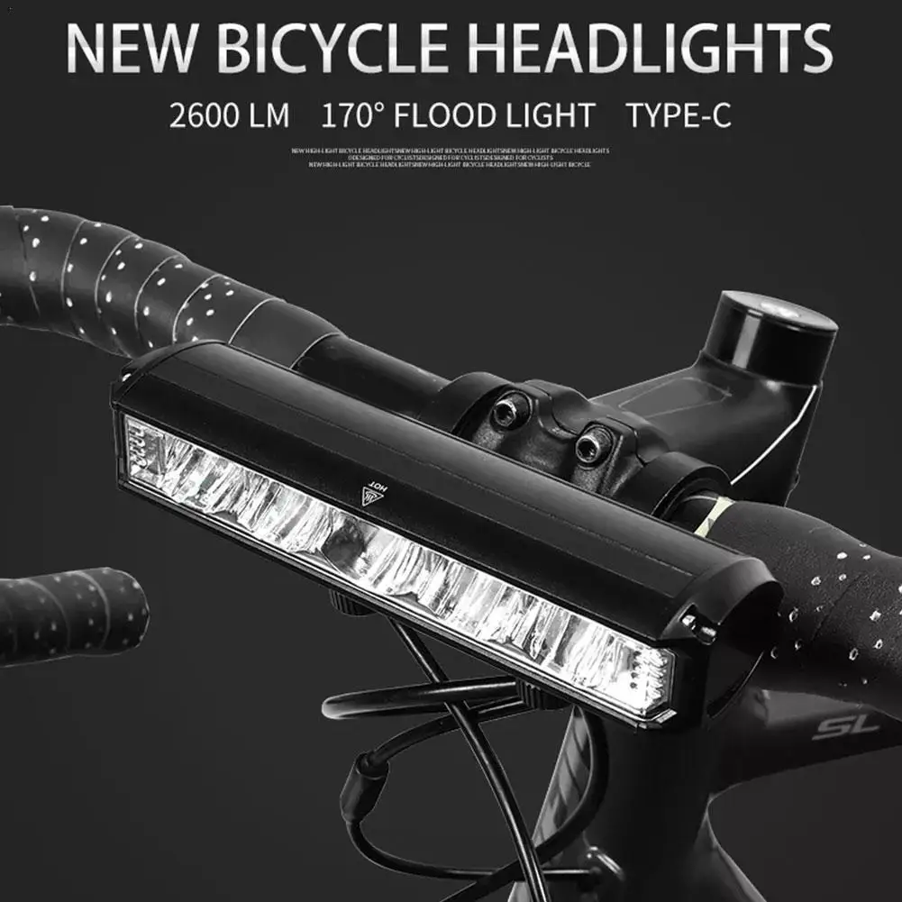 900/1200/1400/2600LM Bike Light Front Lamp USB Rechargeable LED 8000mAh Bicycle Light Waterproof Headlight Bike Accessories
900/1200/1400/2600LM Bike Light Front Lamp USB Rechargeable LED 8000mAh Bicycle Light Waterproof Headlight Bike Accessories