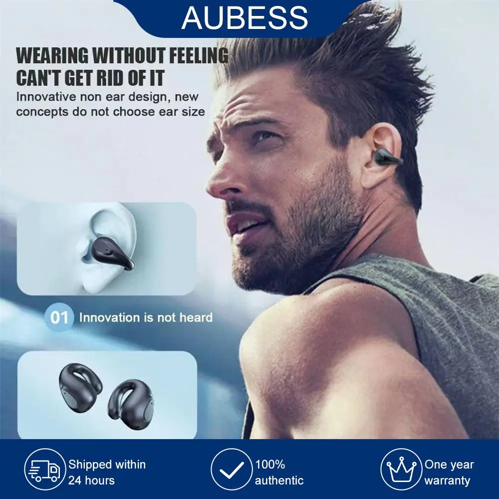 Charging Time About 1 Hour Sports Headset High-quality Ultra Light Body Headset Ear Clip Design Long Wear Without Pain
Charging Time About 1 Hour Sports Headset High-quality Ultra Light Body Headset Ear Clip Design Long Wear Without Pain