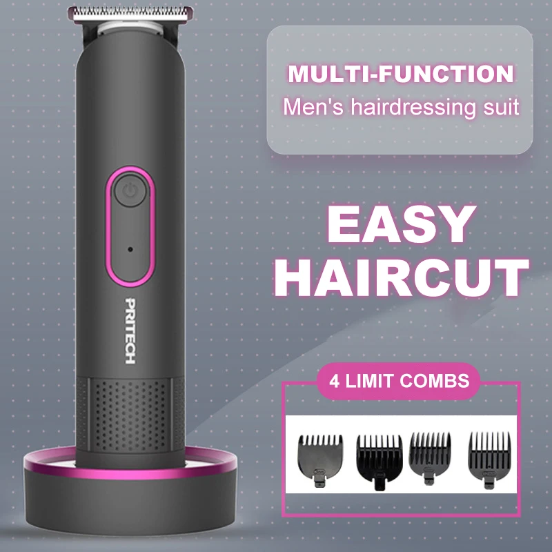 

Electric Haircut Clipper Barber Bikini Trimmer Beard Hairdressing Shaver Cutting Machine Professional Razor Kit for Men Women