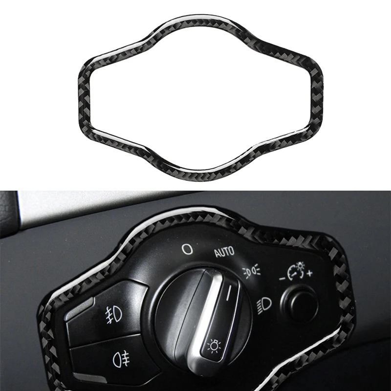 For Audi A4 B8 A5 Q5 2010 2011 2012 2013 2014 2015 2016 Carbon Fiber Headlight Switch Button Frame Cover Trim
For Audi A4 B8 A5 Q5 2010 2011 2012 2013 2014 2015 2016 Carbon Fiber Headlight Switch Button Frame Cover Trim