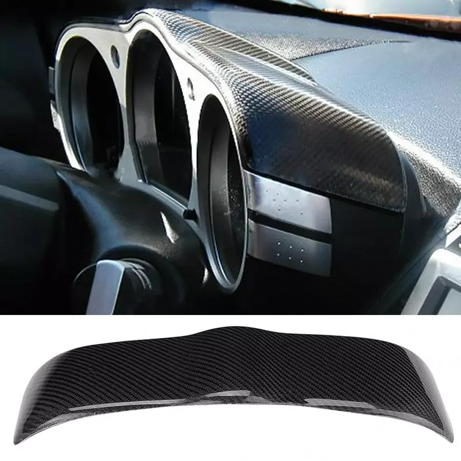 Dial Dash Cover Carbon Fiber Instrument Panel Interior Protective Trim Fits for Nissan 350Z Z33 Car Interior Trim Mouldings
Dial Dash Cover Carbon Fiber Instrument Panel Interior Protective Trim Fits for Nissan 350Z Z33 Car Interior Trim Mouldings
