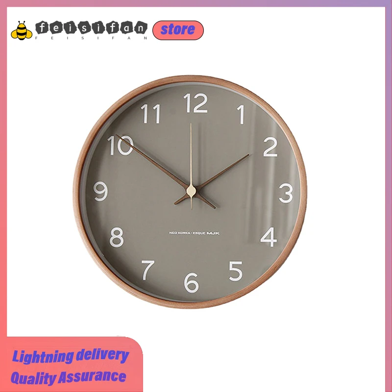 High Quality Vintage Solid Wood Wall Clock Quartz Clock Ordinary Wall Clock Glass Mirror Mute Modern Design Home Decoration Art
High Quality Vintage Solid Wood Wall Clock Quartz Clock Ordinary Wall Clock Glass Mirror Mute Modern Design Home Decoration Art