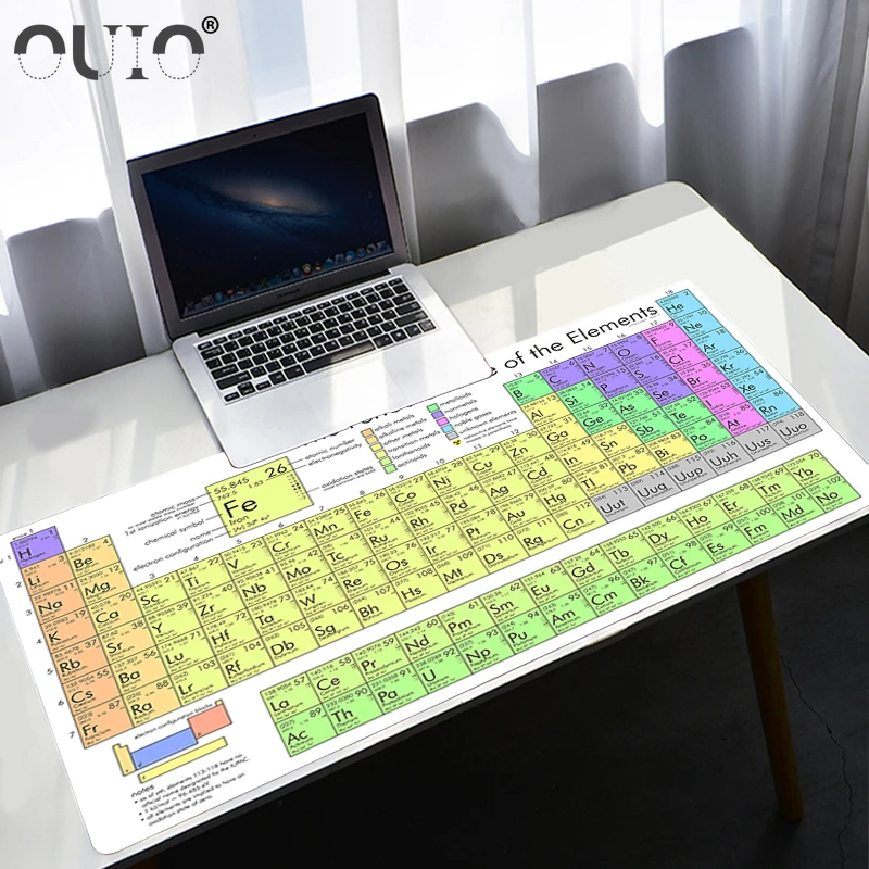 Periodic Table of Elements Mouse Pad Gaming Keyboard Mouse Mats Office Computer Mausepad Gamer Accessiores Mousepad Xxl Desk Mat
Periodic Table of Elements Mouse Pad Gaming Keyboard Mouse Mats Office Computer Mausepad Gamer Accessiores Mousepad Xxl Desk Mat