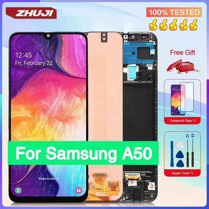 Phone Lcd Display For Samsung Galaxy A50 A505 A505F A505FN A505G LCD Touch Screen Replacement Digitizer Assembly Replace
Phone Lcd Display For Samsung Galaxy A50 A505 A505F A505FN A505G LCD Touch Screen Replacement Digitizer Assembly Replace