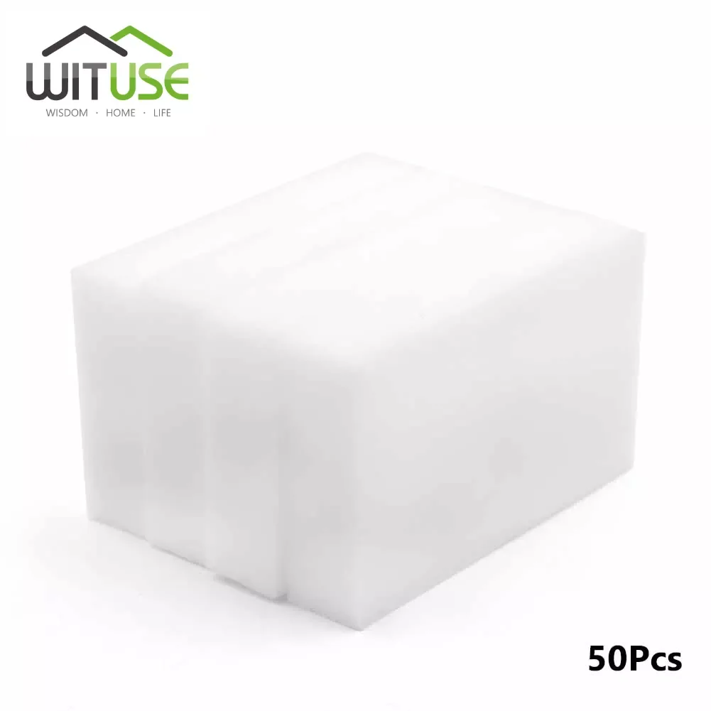 50PCS Melamine Sponge Cleaner White Eraser Kitchen Office Bathroom Clean Accessory Dish Cleaning Foam 100*60*20mm
50PCS Melamine Sponge Cleaner White Eraser Kitchen Office Bathroom Clean Accessory Dish Cleaning Foam 100*60*20mm