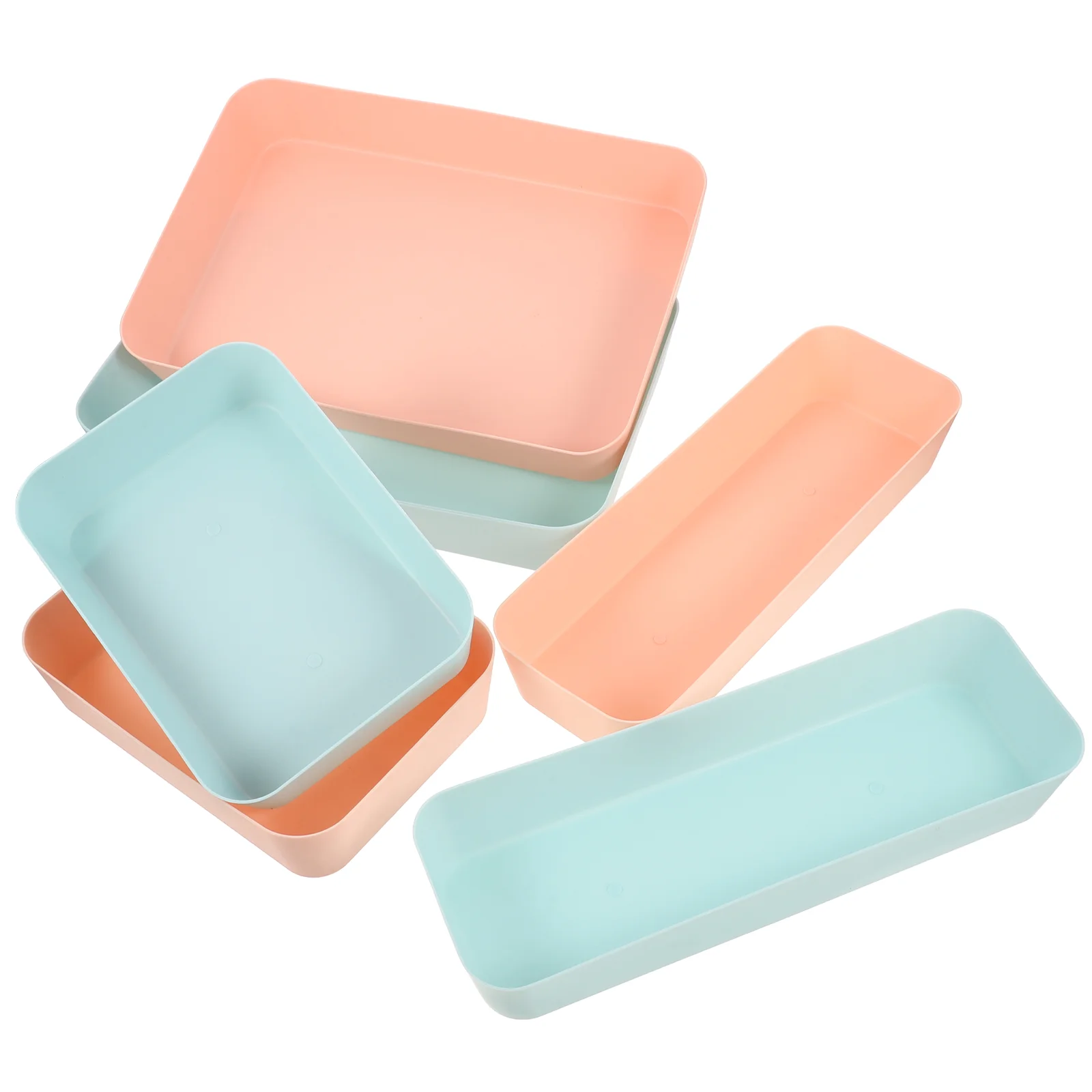 6 Pcs Makeup Palette Colorful Storage Organizer Desk Organizers Container Cutlery Tray Drawer Trays Bins Kitchen Dresser
6 Pcs Makeup Palette Colorful Storage Organizer Desk Organizers Container Cutlery Tray Drawer Trays Bins Kitchen Dresser