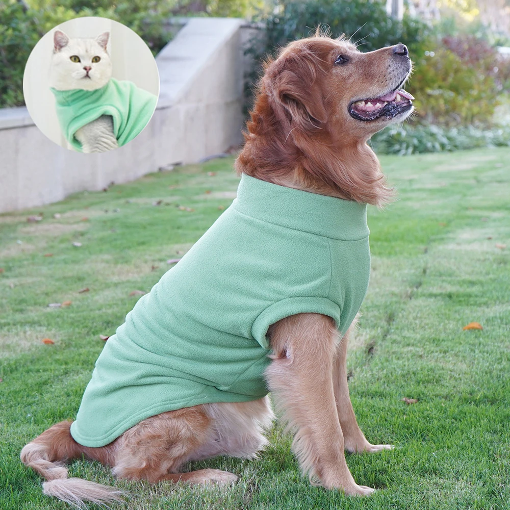 pet Pullover Fleece Jacket S-8XL Spring Autumn Pet Clothes Dogs Puppy Big Dog Vest Kitten Pullovers Outfit
pet Pullover Fleece Jacket S-8XL Spring Autumn Pet Clothes Dogs Puppy Big Dog Vest Kitten Pullovers Outfit