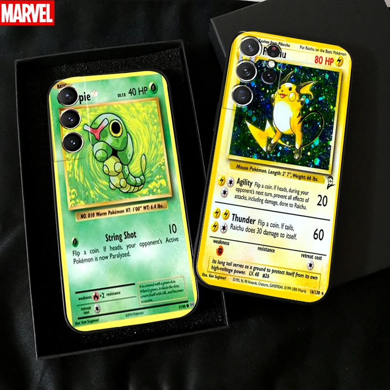 Pokemon Cards Anime Phone Case For Samsung Galaxy S22 S21 S20 S10 10E S9 S8 Plus S22 S21 S20 Ultra FE 5G Back Coque TPU
Pokemon Cards Anime Phone Case For Samsung Galaxy S22 S21 S20 S10 10E S9 S8 Plus S22 S21 S20 Ultra FE 5G Back Coque TPU