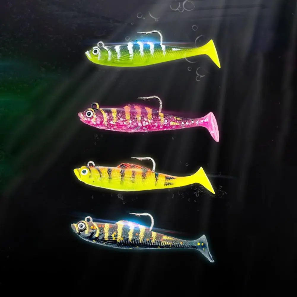 Fishing Lure Practical Sharp Vibrant Color Head Jig Fish T Tail Sea Bass Lure Angling Supplies Lure Bait Fishing Barbed Hook
Fishing Lure Practical Sharp Vibrant Color Head Jig Fish T Tail Sea Bass Lure Angling Supplies Lure Bait Fishing Barbed Hook