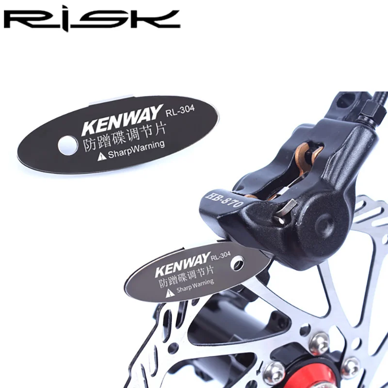 

RISK MTB Disc Brake Pads Adjusting Tool Bicycle Pads Mounting Assistant Brake Pads Rotor Alignment Tools Spacer Bike Repair Kit