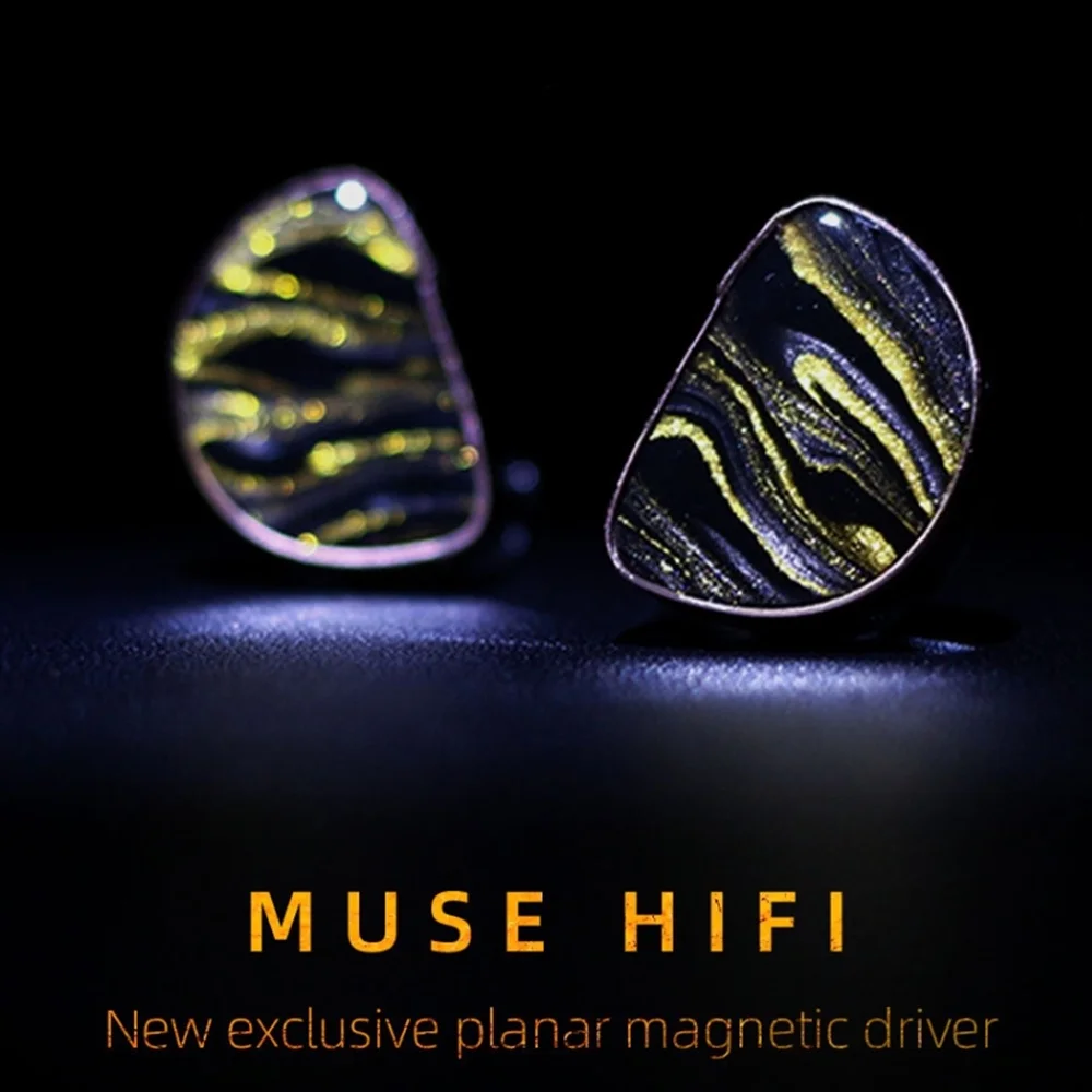 Muse HiFi Power Earbuds Planar Magnetic Driver in-Ear Earphones New Flat-Diaphragm 14.5mm HiFi IEMs in-Ear Monitors Headphones
Muse HiFi Power Earbuds Planar Magnetic Driver in-Ear Earphones New Flat-Diaphragm 14.5mm HiFi IEMs in-Ear Monitors Headphones