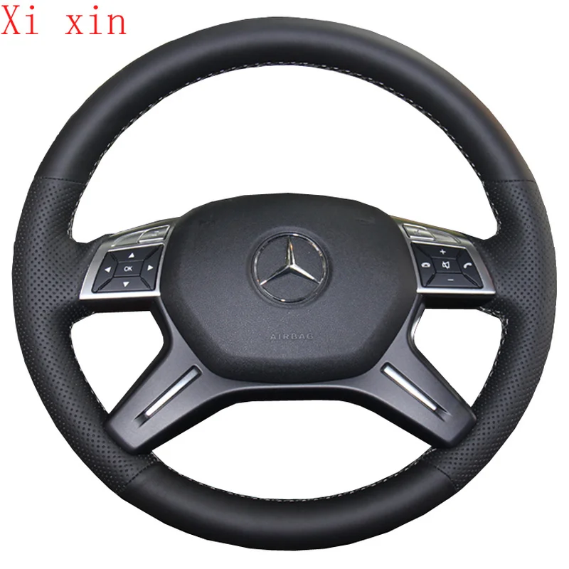 For Mercedes Benz C180\C200\C260\E200\E260\ML class DIY custom hand stitched leather steering wheel cover
For Mercedes Benz C180\C200\C260\E200\E260\ML class DIY custom hand stitched leather steering wheel cover